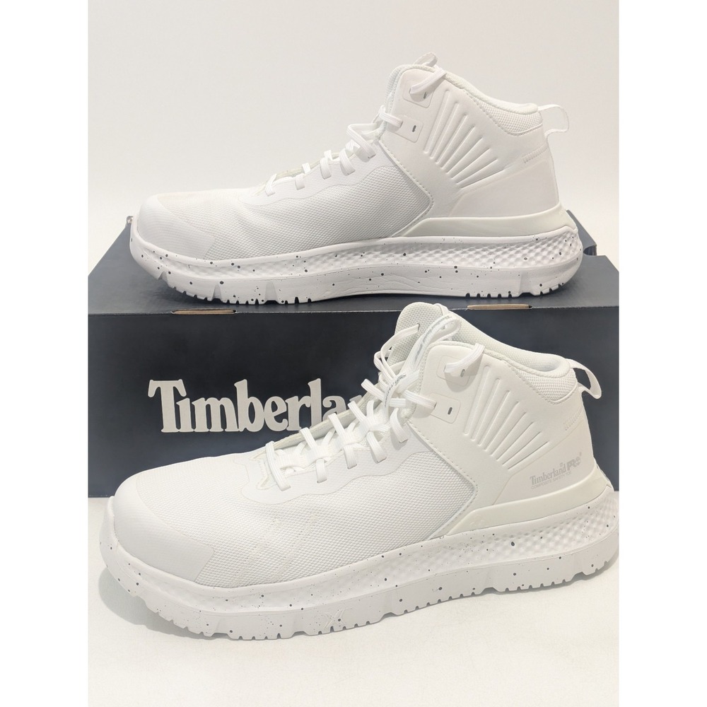 Timberland PRO Setra CT Work Shoes Men's 10.5 White A5Y8B Slip‎ Resistant